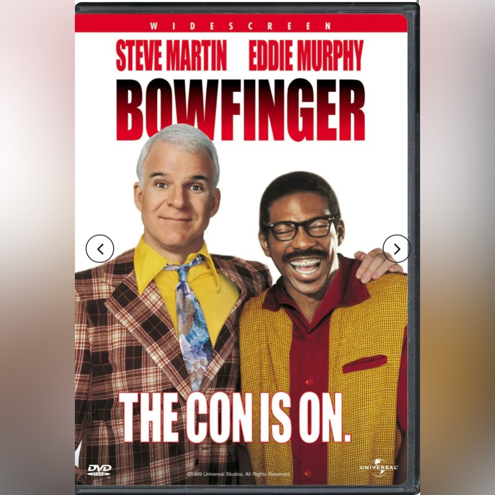 Universal Bowfinger Comedy DVD - Red and Yellow